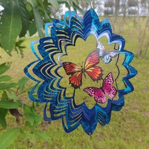 Lylence 3D Butterfly Wind Spinner